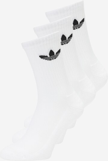 ADIDAS ORIGINALS Socken 'Trefoil' in schwarz / weiß, Produktansicht