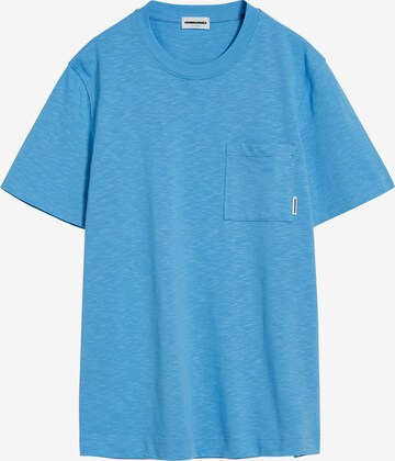 T-Shirt 'BAZAAO FLAMÉ' ARMEDANGELS en bleu : devant