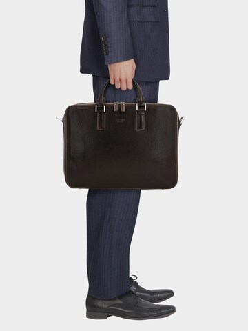 Picard Document Bag ' Office ' in Brown: front