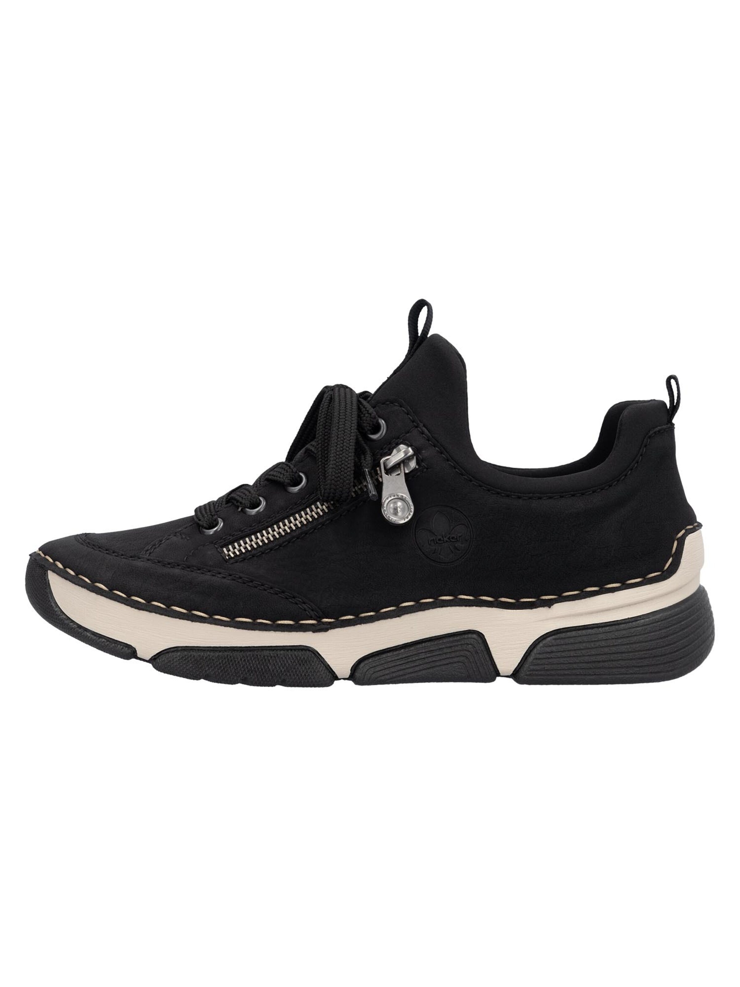 Rieker Sneaker low 'Basic'‌‌‌‌‌‌ in Schwarz: Vorderseite