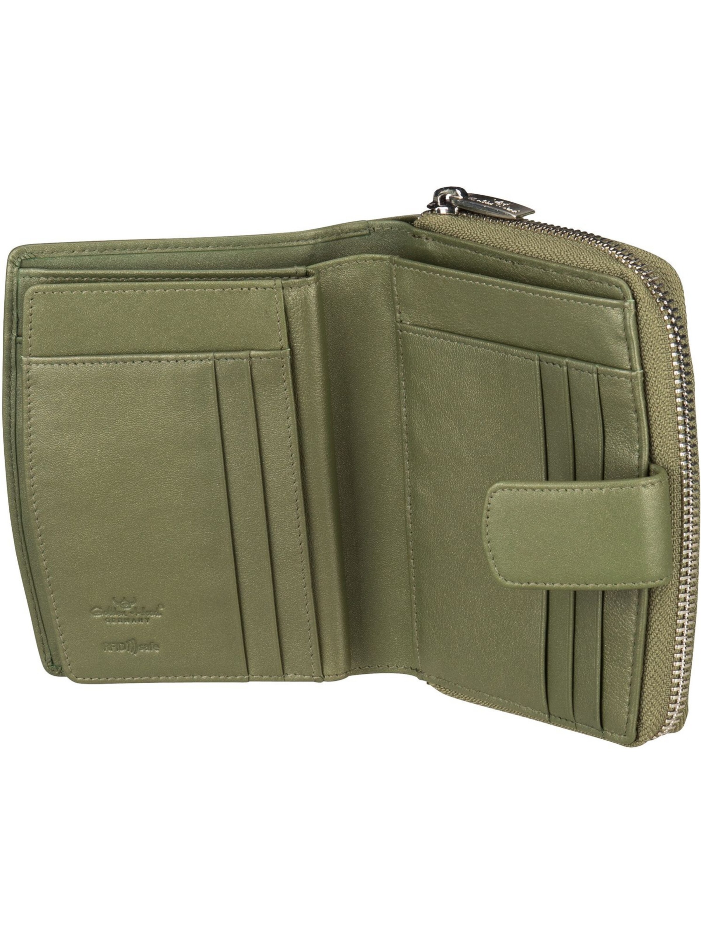 Portamonete 'Valencia' di GOLDEN HEAD in verde