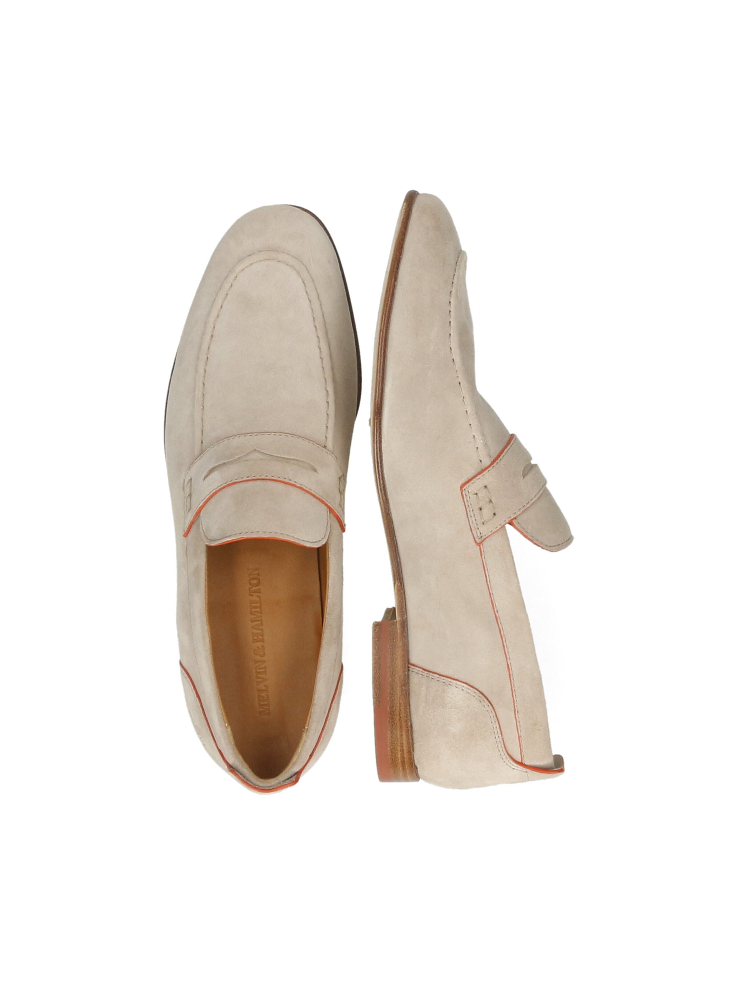 MELVIN & HAMILTON Moccasins 'Santo 2' in Beige