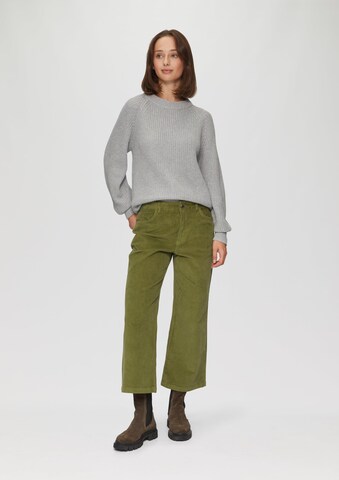 s.Oliver Wide leg Trousers in Green: front