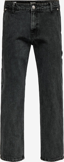 Only & Sons Farkut 'ONSEdge' värissä musta denim, Tuotenäkymä
