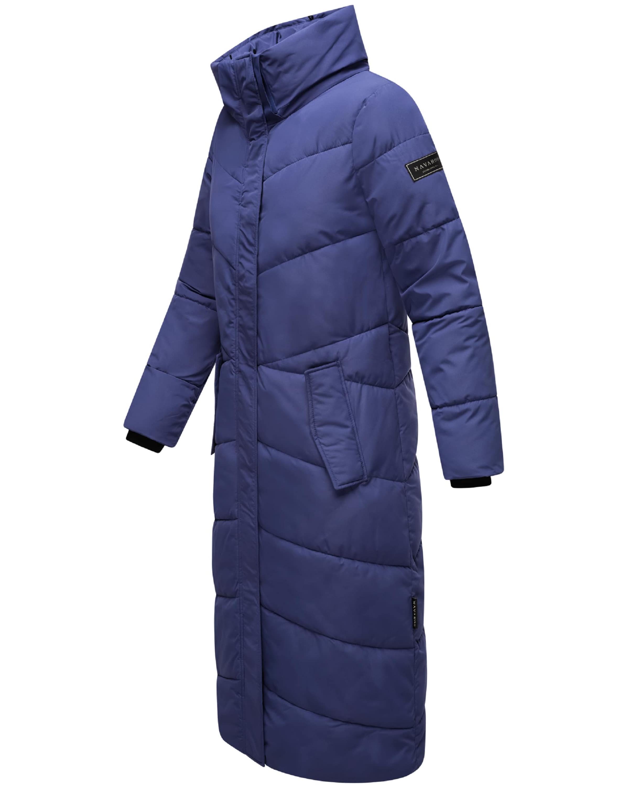 NAVAHOO Zimný kabát 'Hingucker XIV' - Fialová