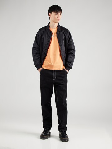 ALPHA INDUSTRIES Μπλουζάκι σε πορτοκαλί