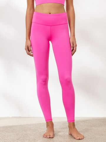 Hey Honey Skinny Leggings 'Unicolor' in Pink
