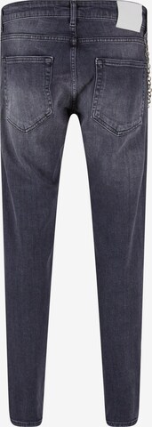 Tapered Jeans di 2Y Premium in grigio