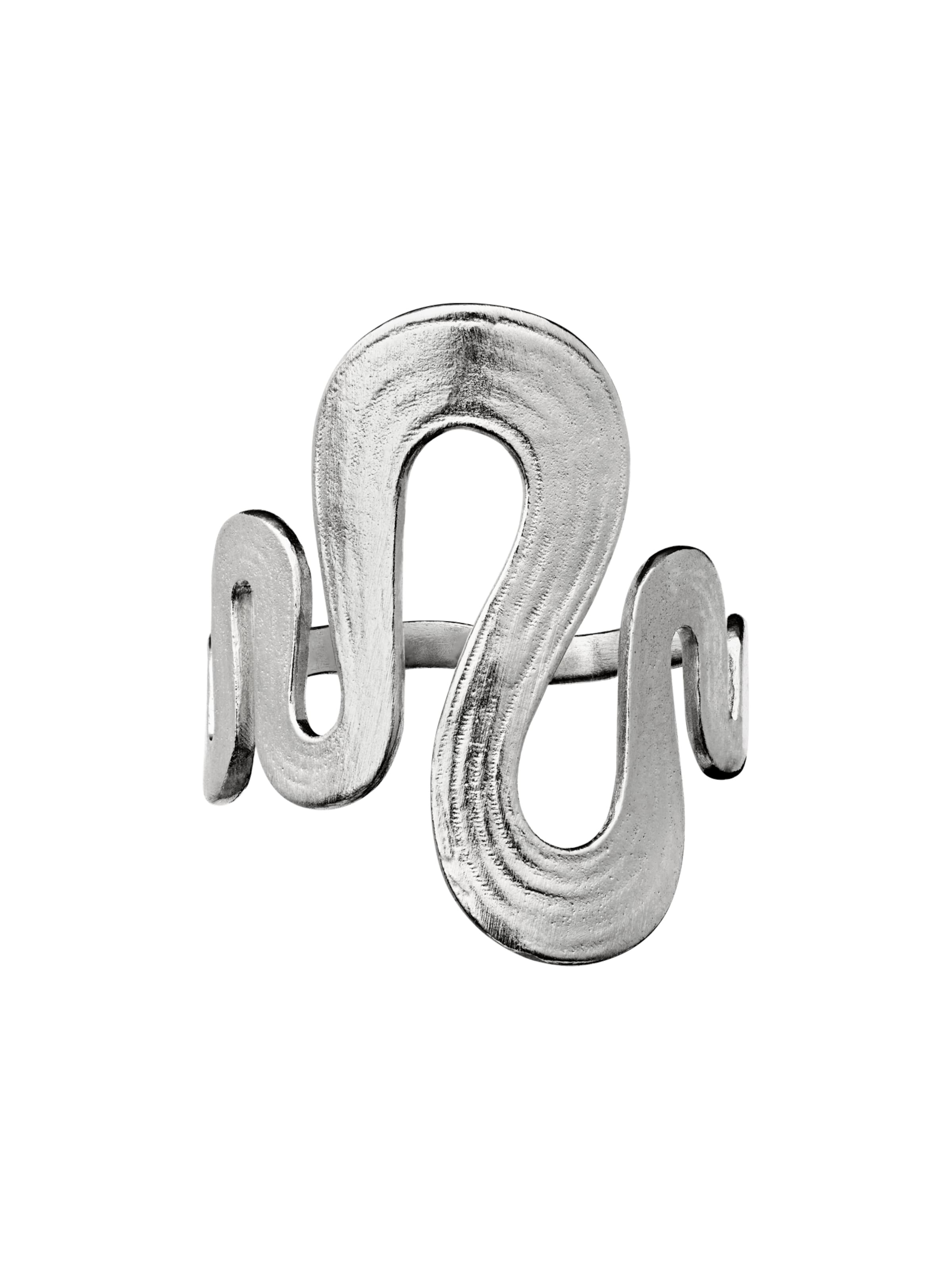 Maanesten Prsten 'SASJA' – stříbrná: přední strana