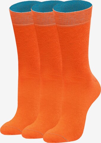 Von Jungfeld Socks in Orange