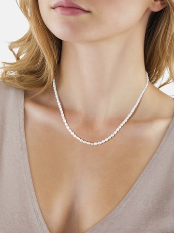 Chaîne Glanzstücke München en blanc : devant