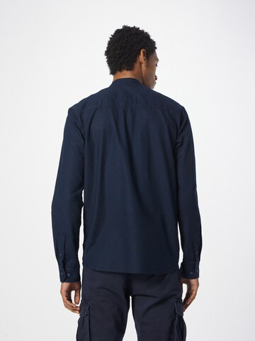 INDICODE JEANS - Regular Fit Camisa 'Raffi' em azul