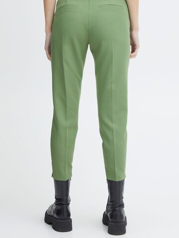 Slimfit Pantaloni chino 'IHLEXI' di ICHI in verde