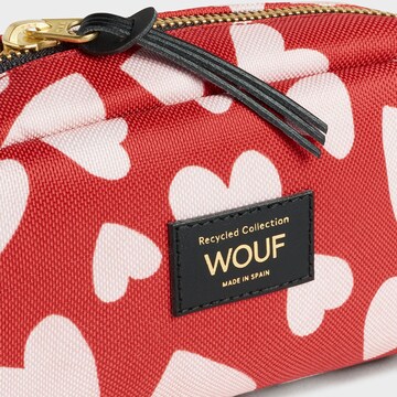 Trousse de maquillage Wouf en rouge