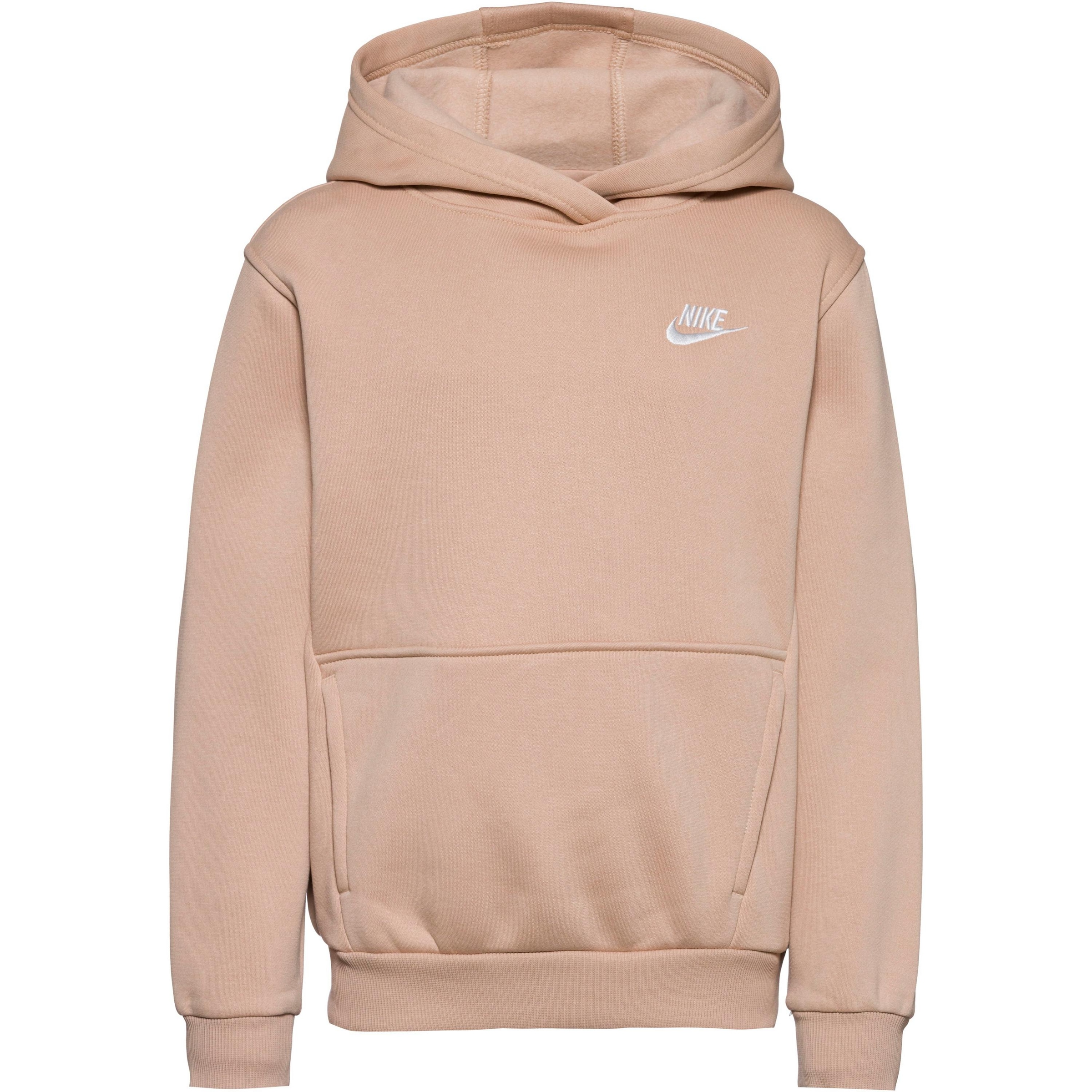 Nike Sportswear Sweatshirt 'Club Fleece' in Brown: front