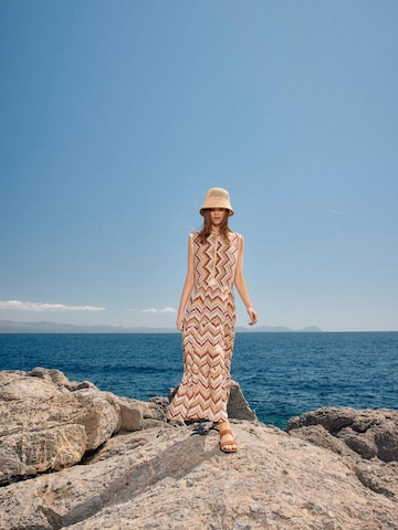 Pink Label Καλοκαιρινό φόρεμα σε ανάμεικτα χρώματα