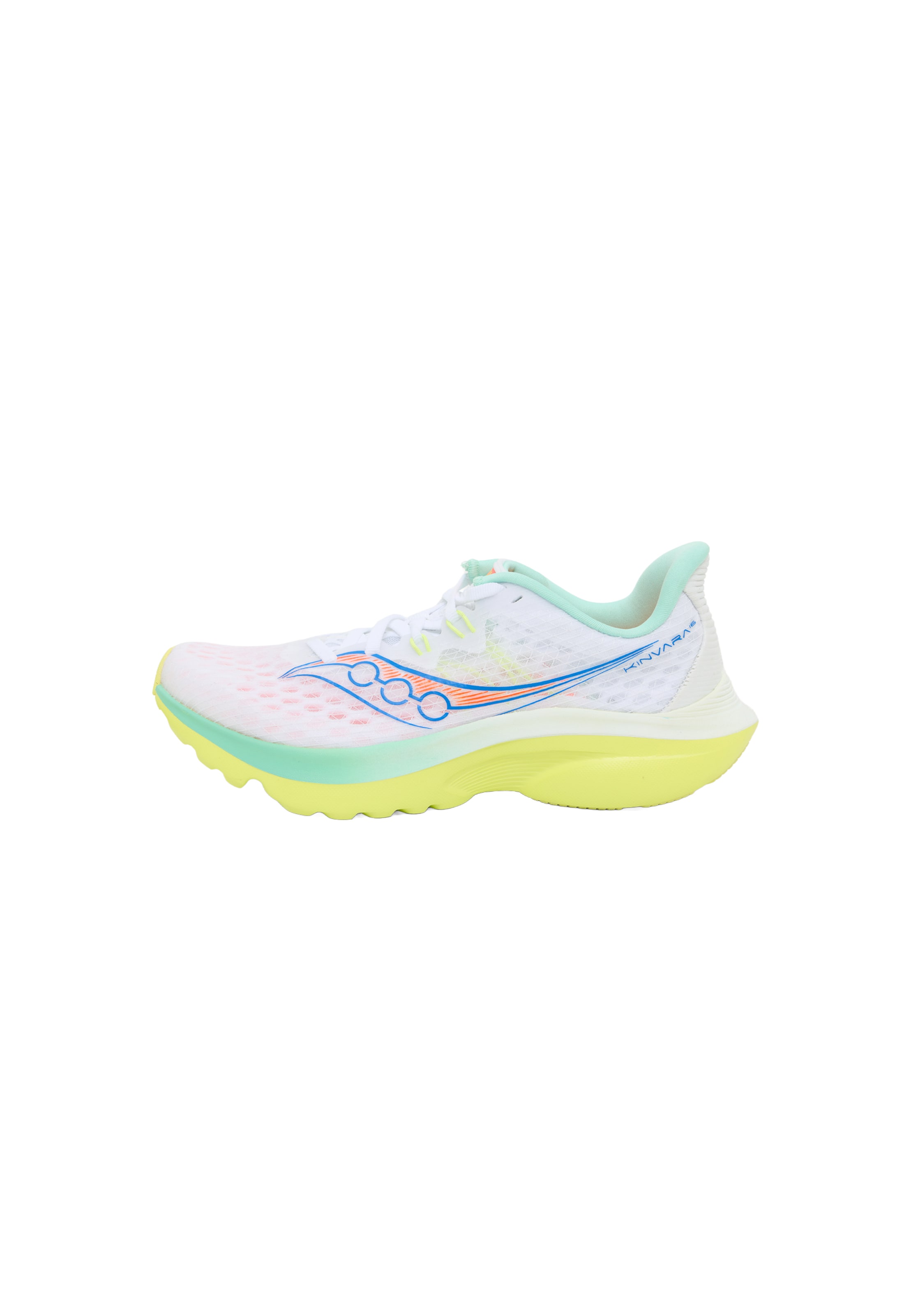 Chaussure de course 'KINVARA 16' saucony en blanc : devant
