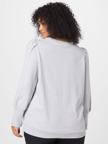 Sweat-shirt Dorothy Perkins Curve en gris