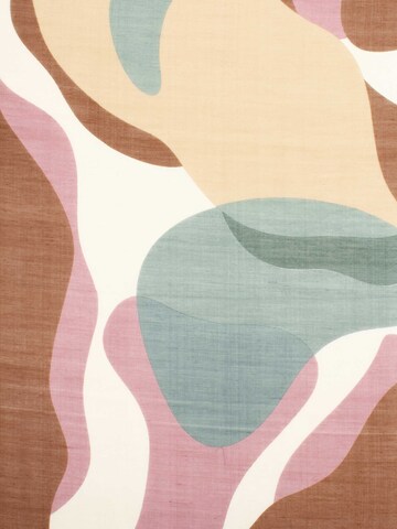 SAMAYA Leichter Breitschal 'Flaherty', mit grafischem Muster in Mischfarben