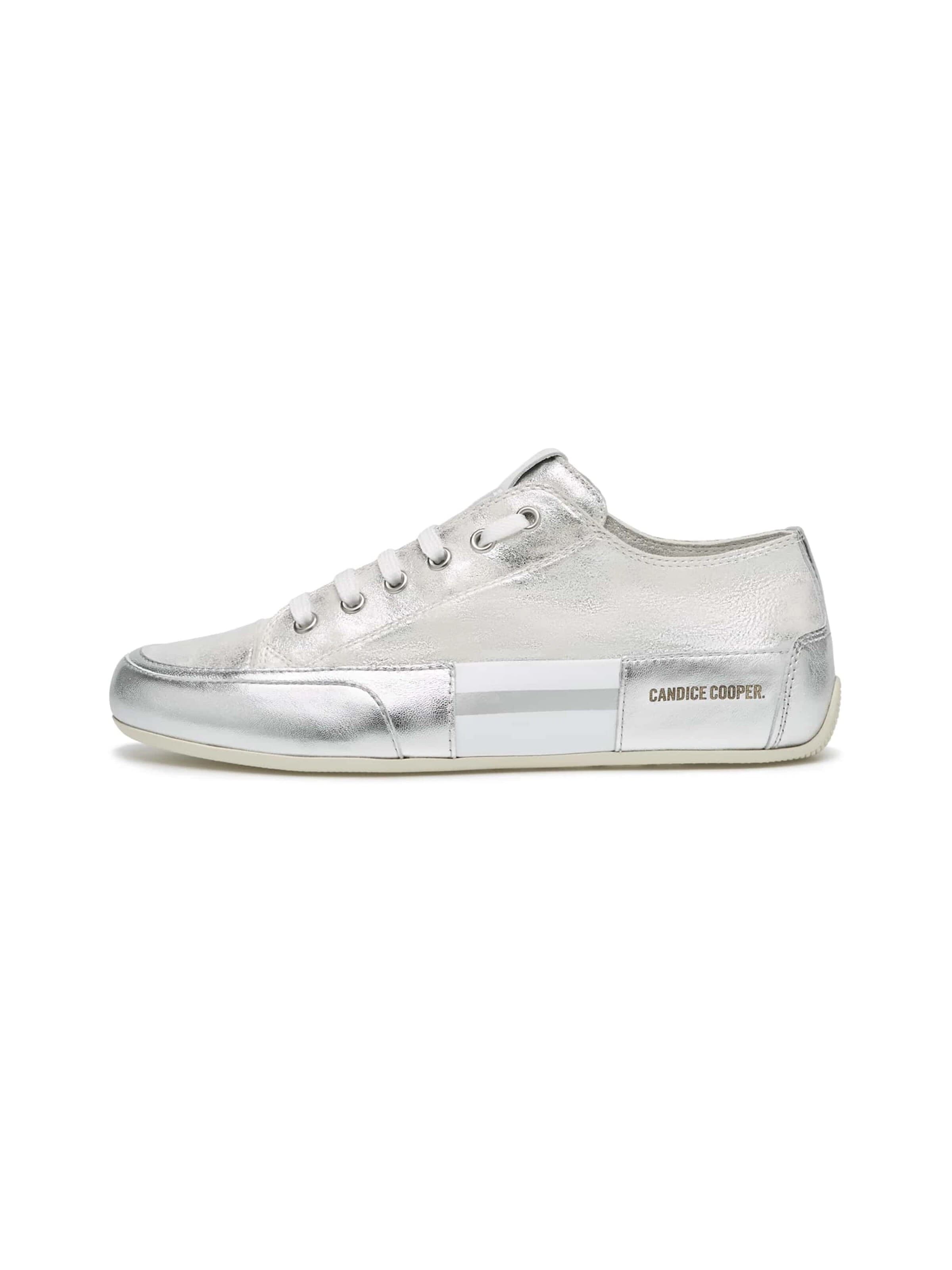 Candice Cooper Lace-up shoe 'ROCK PATCH S' in Silver