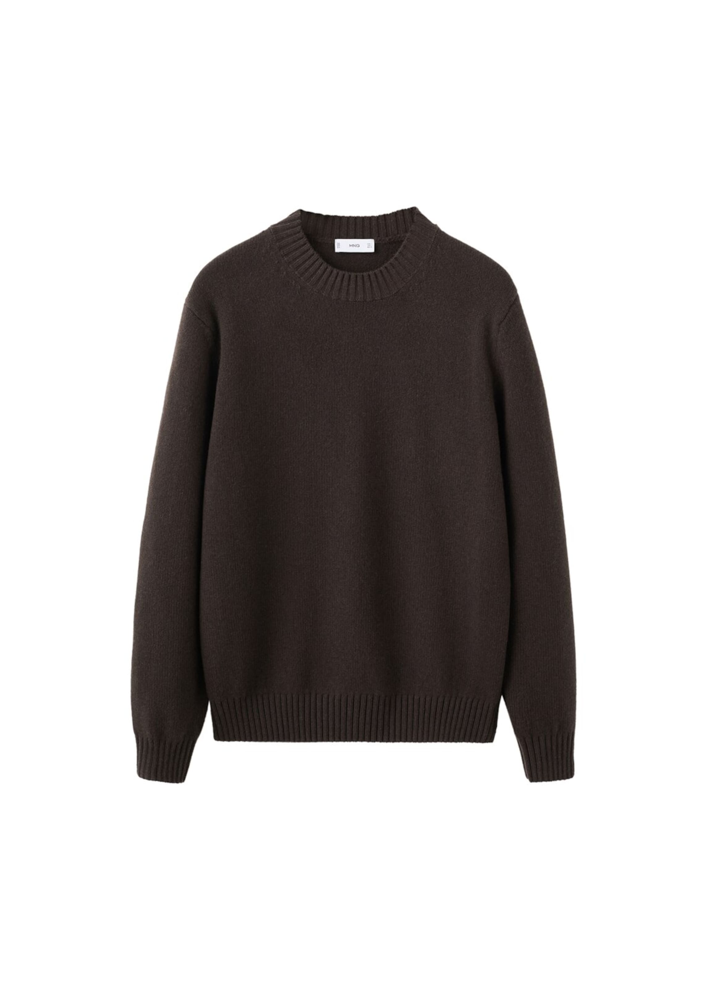 MANGO MAN Sweater 'lory' in Chocolate, Item view
