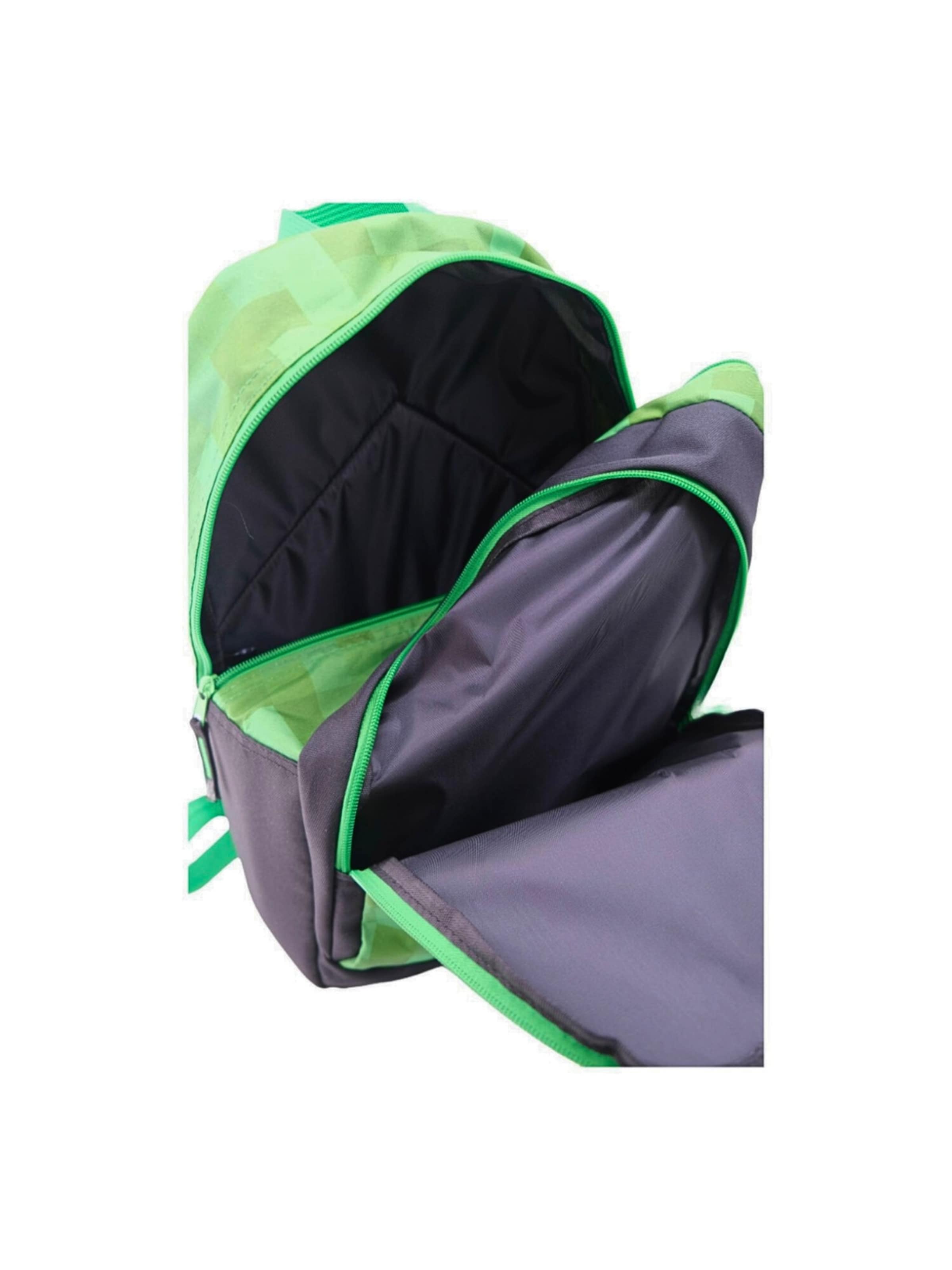 Minecraft Backpack 'Minecraft Creeper Backpack' in Green
