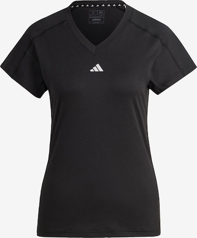 ADIDAS PERFORMANCE T-shirt fonctionnel 'Train Essentials' en noir / blanc, Vue avec produit