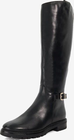 Dune LONDON Laarzen 'Tabbey' in Zwart: voorkant