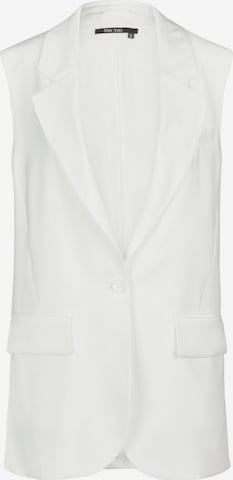 MARC AUREL Suit Vest in White: front