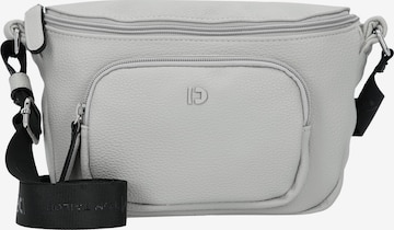 TOM TAILOR DENIM Schoudertas in Grijs: voorkant