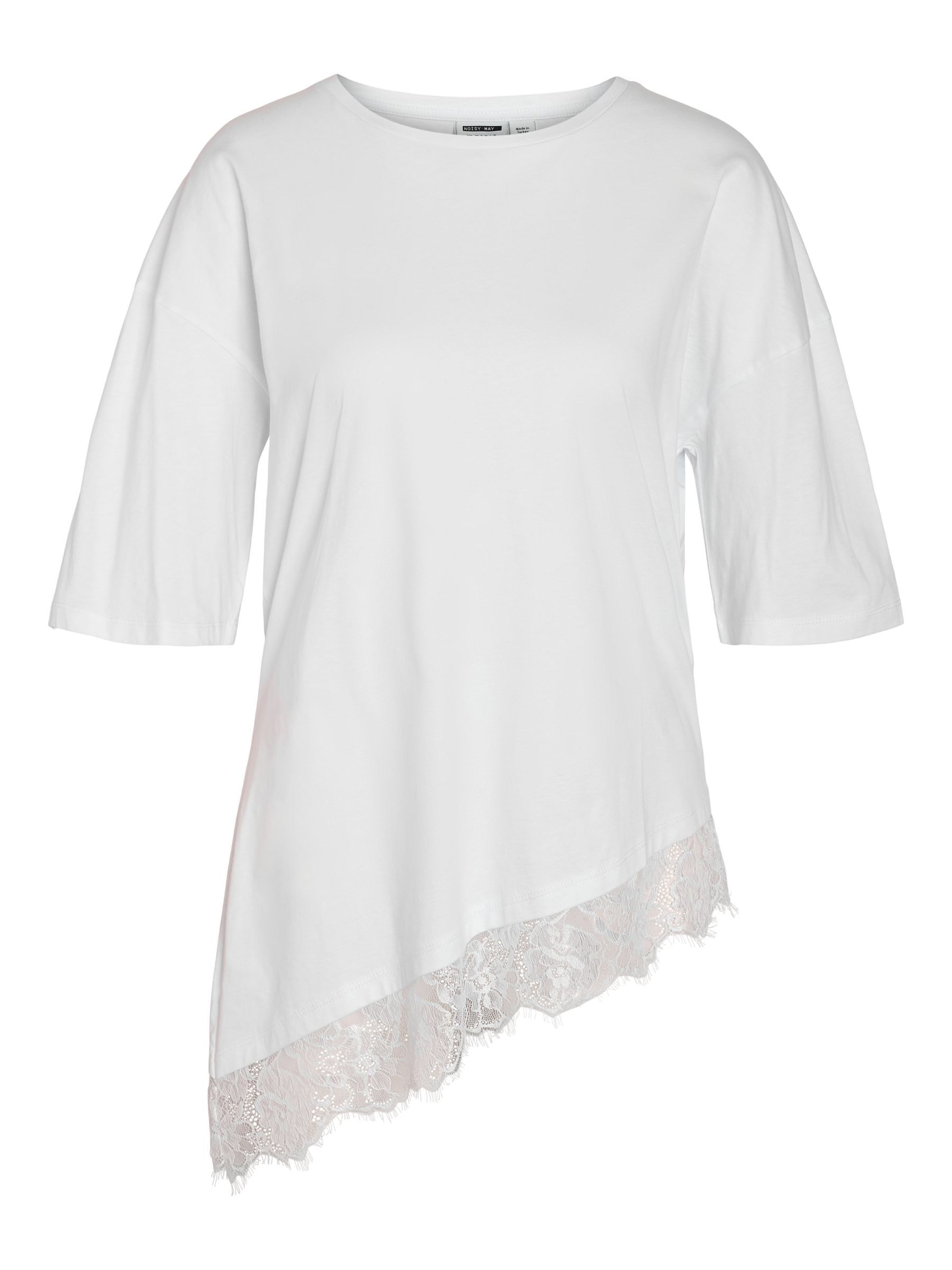 Noisy may Shirt in White: front