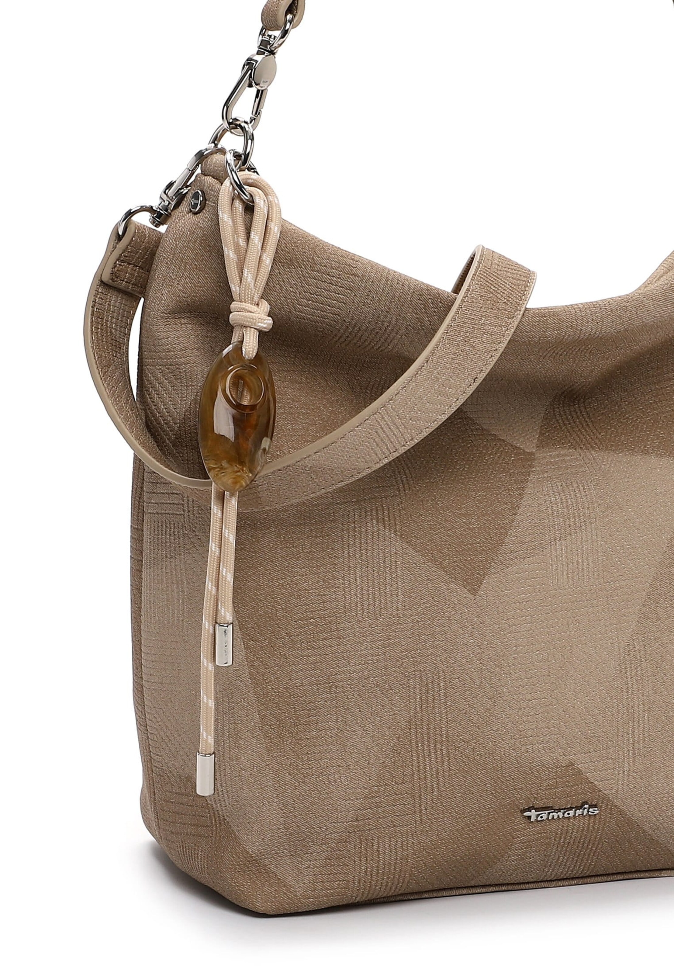 Tamaris Schultertasche 'Karen' in Beige