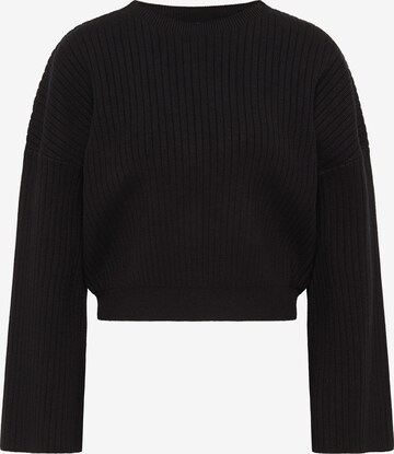 DreiMaster Maritim Pullover in Schwarz: predná strana