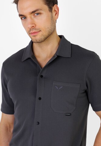 Kleinigkeit Regularny krój Koszula w kolorze szary