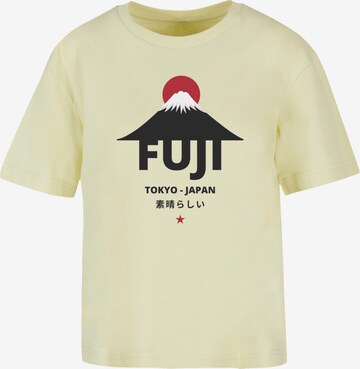 F4NT4STIC Shirt 'Fuji' in Gelb: predná strana