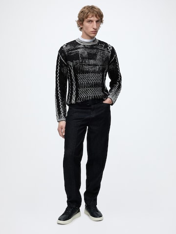 DIESEL Sweter 'K-MIONE' w kolorze czarny