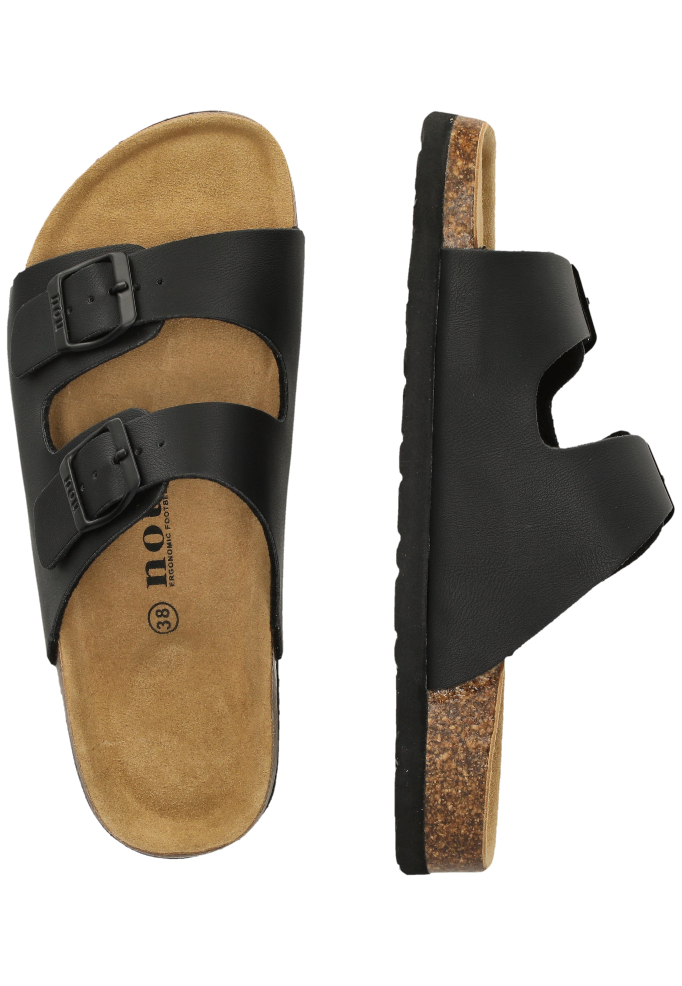 NOU Sandaal 'Whitehill V2' in Zwart