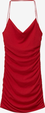 Pull&Bear Cocktail dress in Red: front