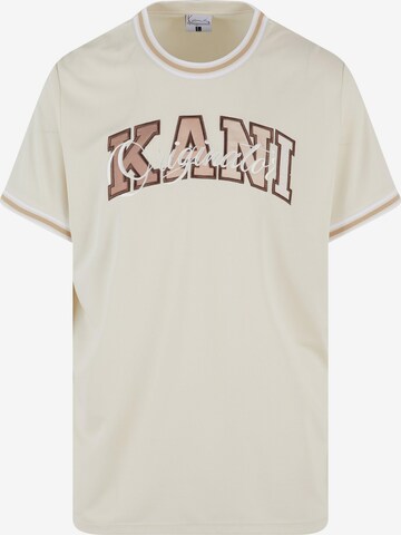 T-Shirt Karl Kani en blanc : devant