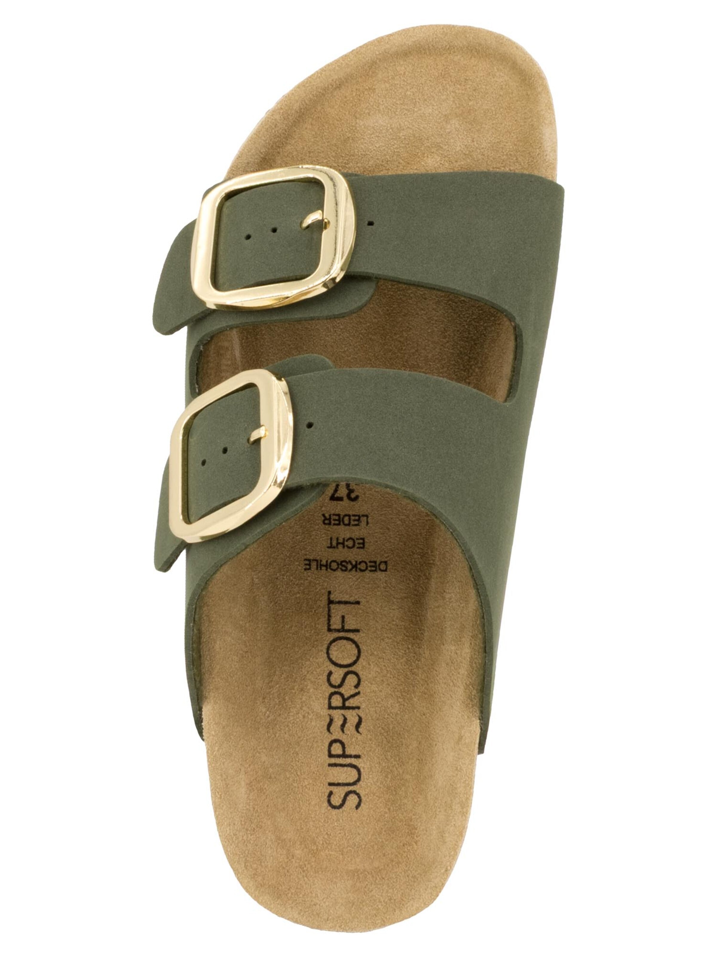 SUPERSOFT by Indigo Mules 'Classic' in Green