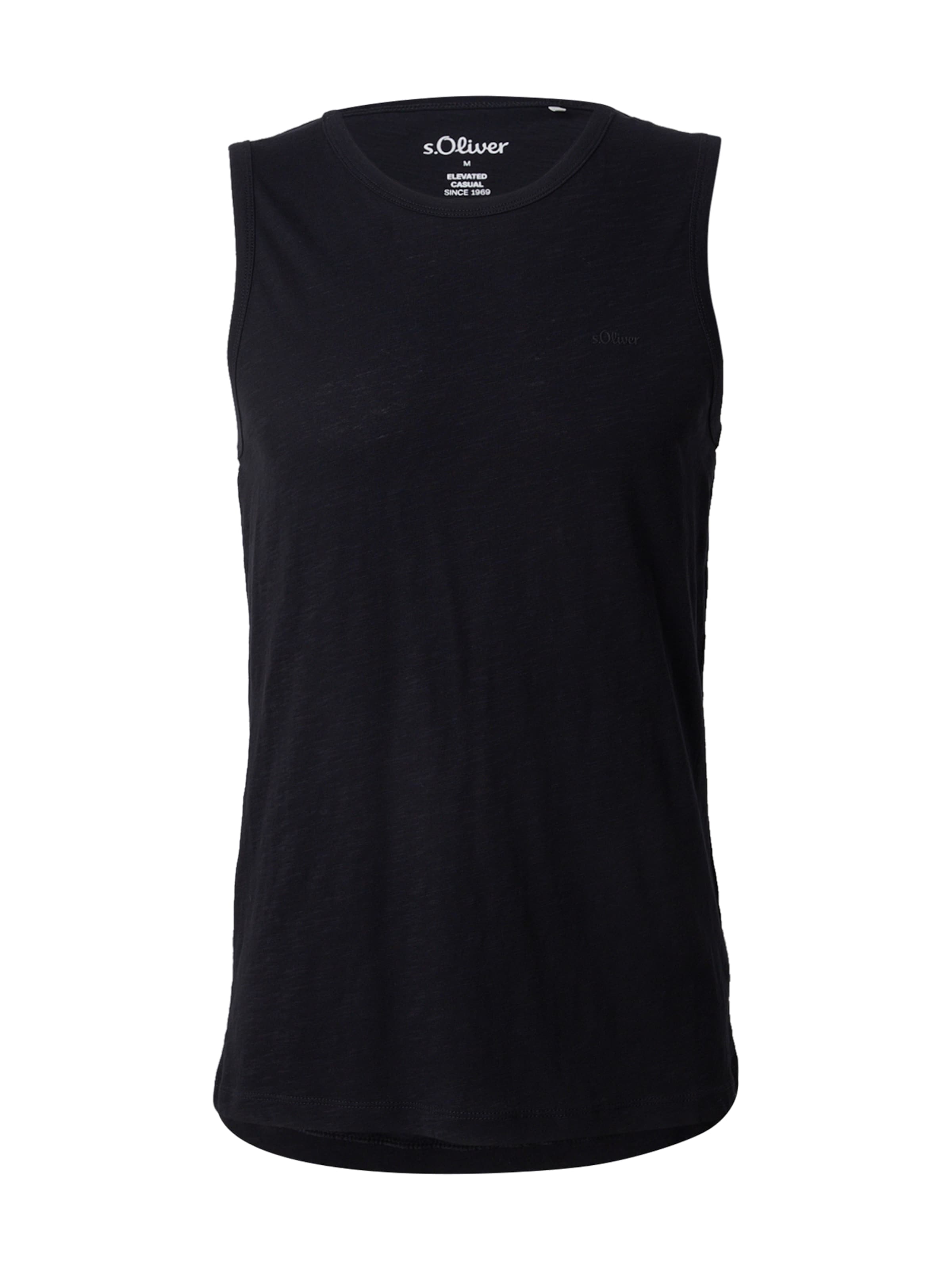 T-Shirt s.Oliver en noir : devant