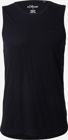 s.Oliver Shirt in Zwart: voorkant