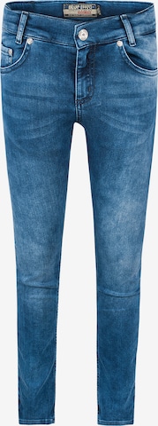 BLUE EFFECT Slimfit Jeans i blå: forside