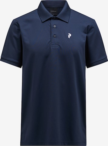T-Shirt 'Vespar' PEAK PERFORMANCE en bleu : devant