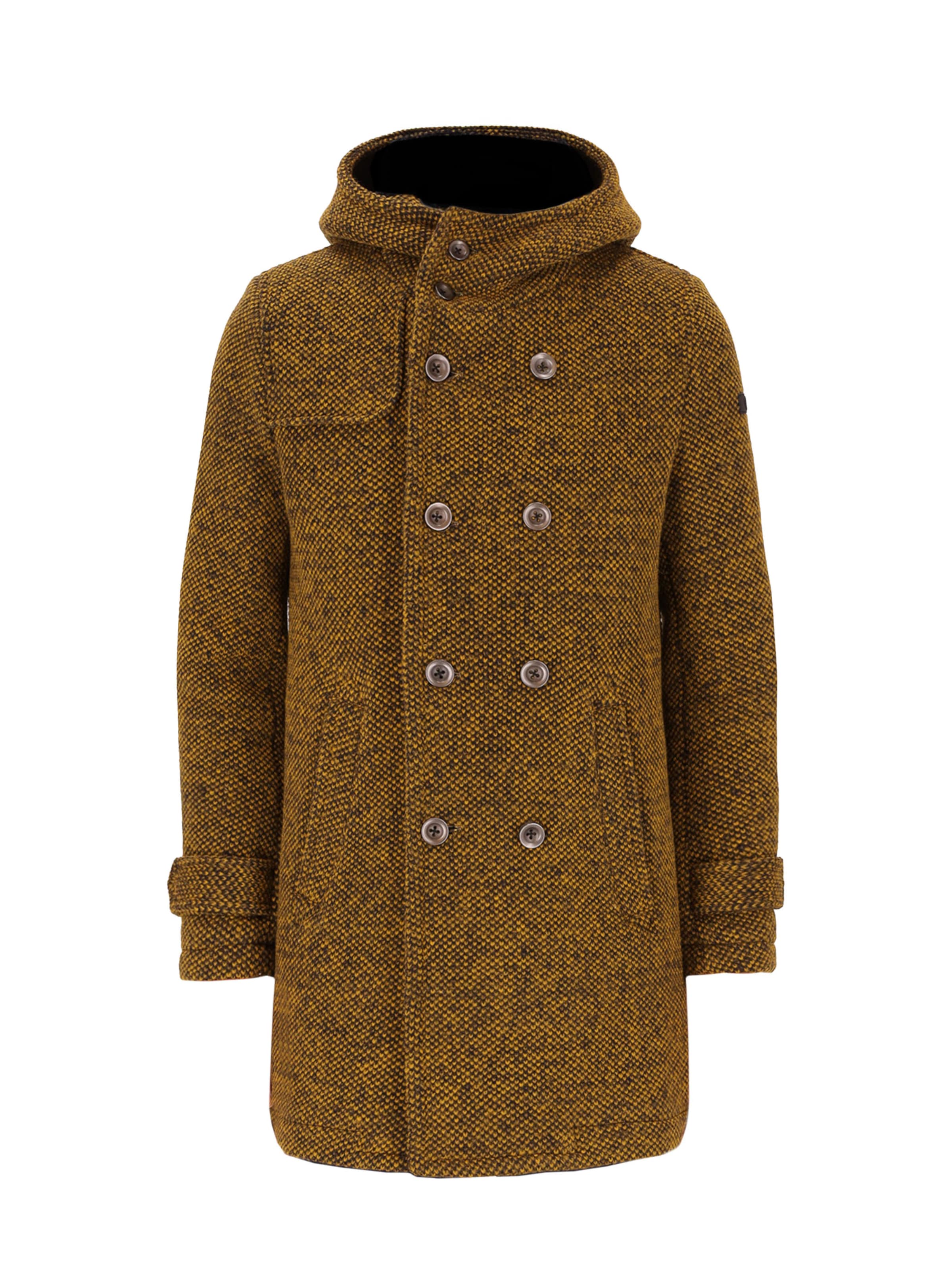 Distretto12 Tussenjas 'Blasius' in Bruin: voorkant