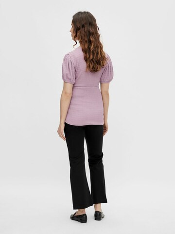 MAMALICIOUS Shirt 'Naomi' in Purple