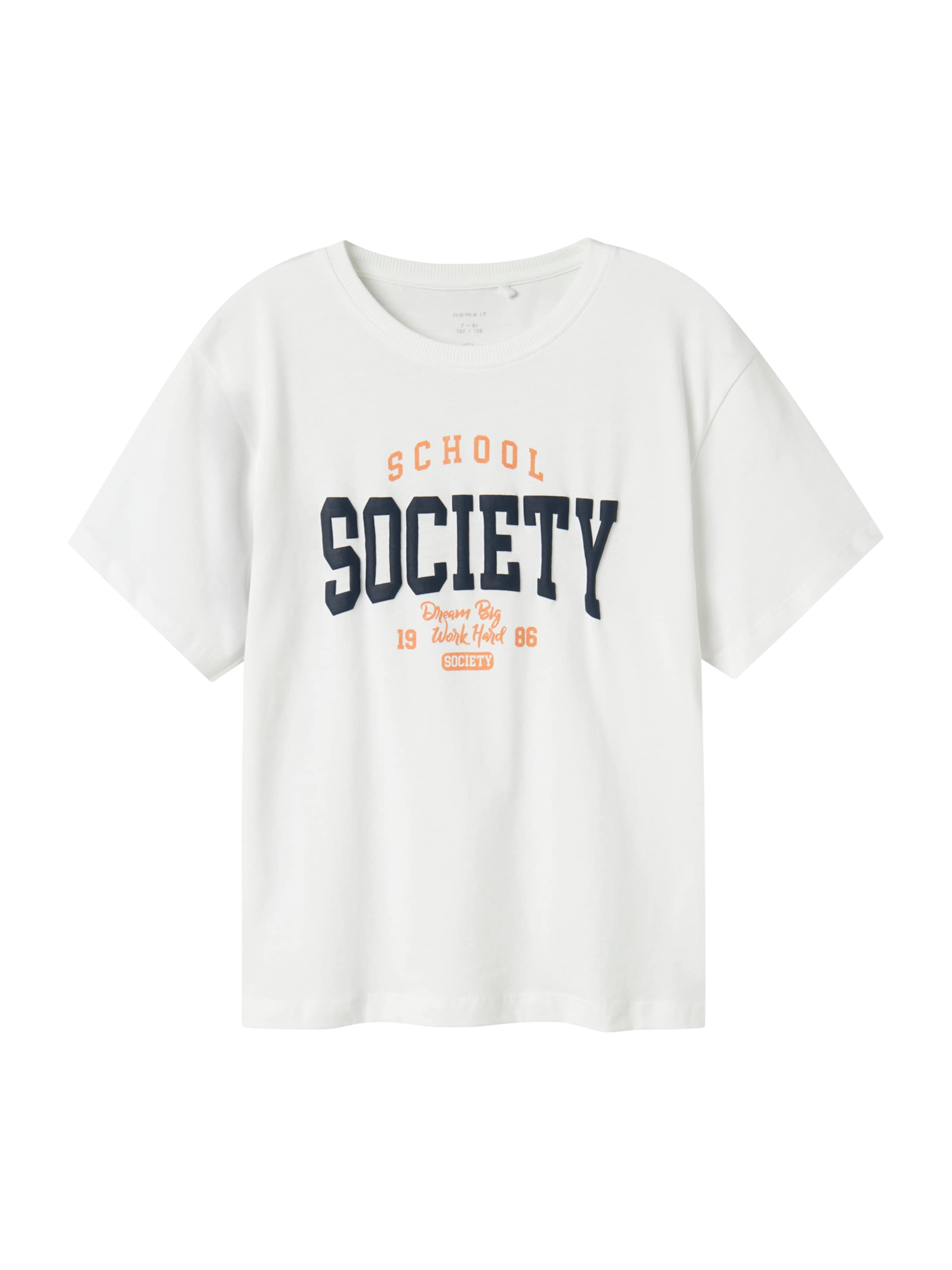 Maglietta 'NKMLADON' di NAME IT in bianco: frontale