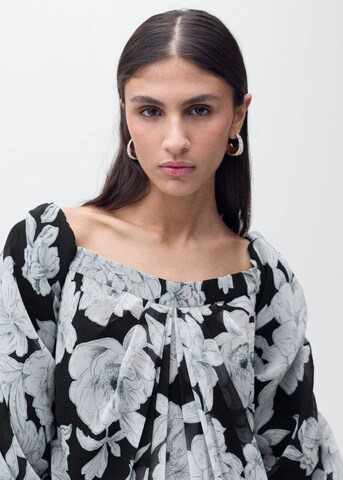 MANGO Kleid 'Vapor-A' in Schwarz