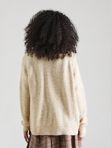 PIECES Knit cardigan 'PCEllen' in White