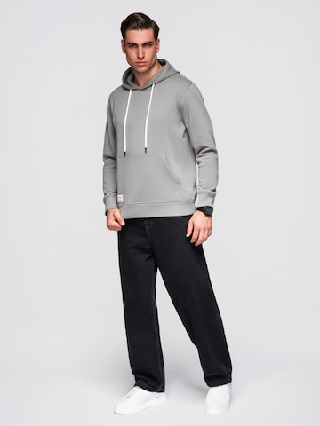 Sweat-shirt Ombre en gris